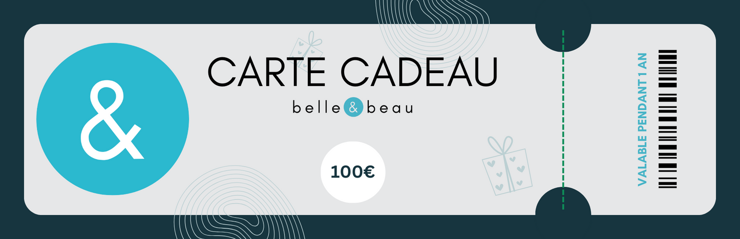e-Carte cadeau Belle & Beau