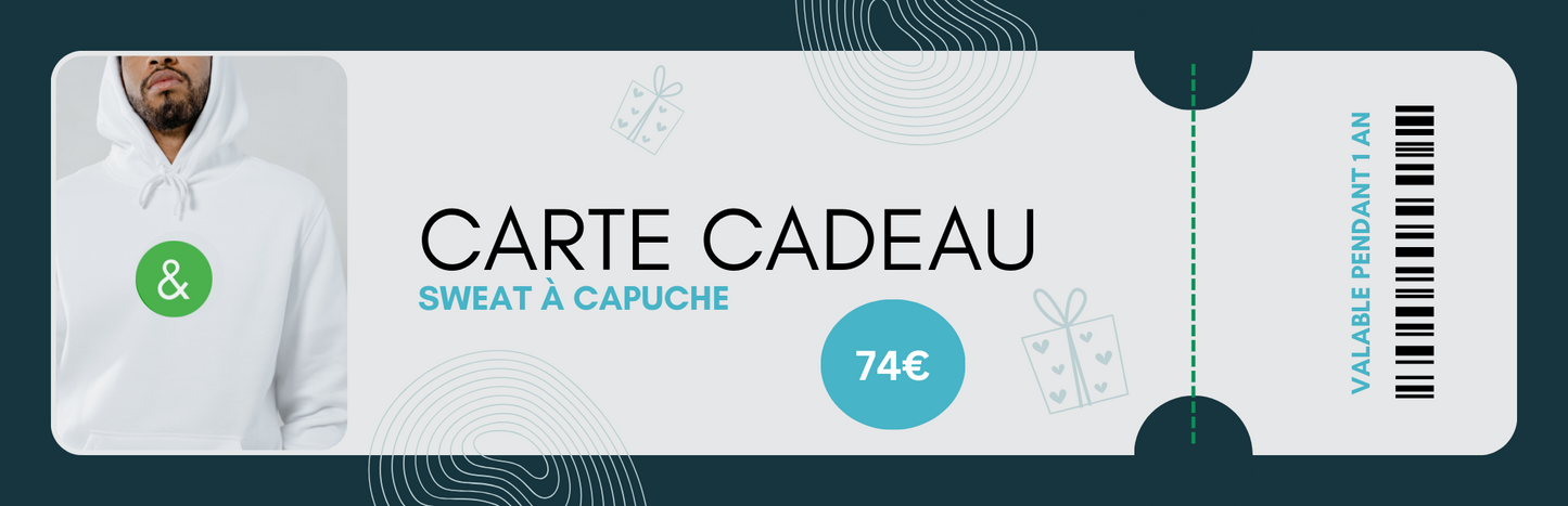 e-Carte cadeau Sweat à Capuche