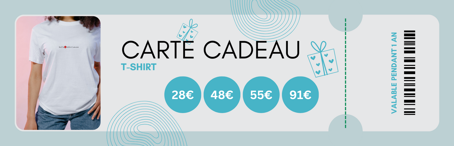 e-Carte cadeau Tshirt