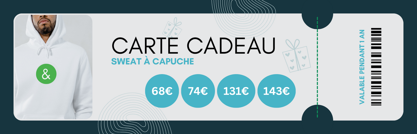 e-Carte cadeau Sweat à Capuche