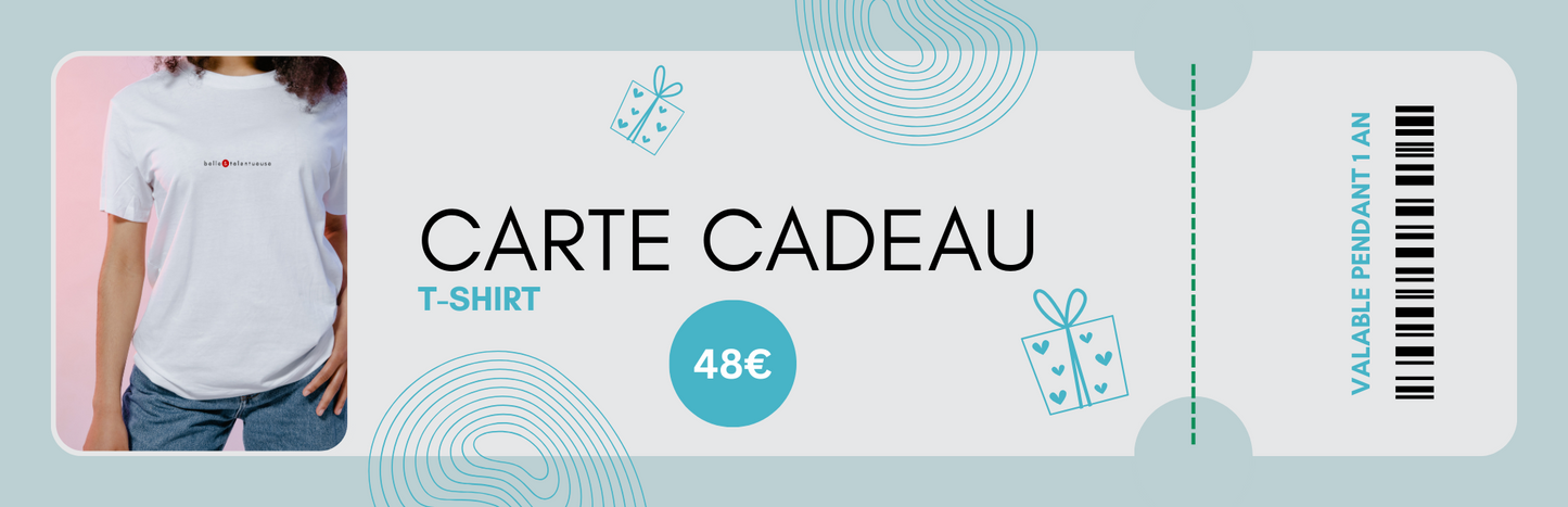 e-Carte cadeau Tshirt